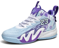 Zapatos Deportivos de Baloncesto para Hombre, Diseño Personalizado, Malla Transpirable, Antideslizantes, con Amortiguación, para Estudiantes de Secundaria y Corredores