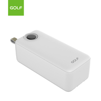 Double USB Charge Rapide PD 20W Vente en Gros Centrale Électrique au Lithium Câble Intégré Banque d'Alimentation Numérique LCD 40000mAh