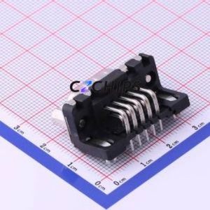 9651626813 D-Sub/VGA Connector Bent Lead Through Hole Connector Male 9P Right Angle Insert 2 - Product Image 2