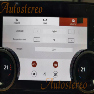 Panneau de climatisation numérique LED pour Land <span class=keywords><strong>Rover</strong></span> Range lover Voque LRX L538 2012 — 2019, Air conditionné, écran tactile, poêle de climatisation - Product Image 4