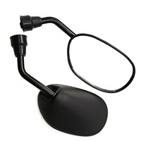 Nouveau rétroviseur de moto JP-Motor en plastique noir avec boulons filetés 8/10MM, côté droit, pièce de rechange