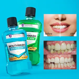 MELAO Bestseller Zahnpflege Mundgeruch Behandlung Natürliche Bio-Minze erfrischendes Mundwasser Tiefen reinigung