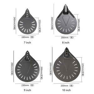 Accesorios para Hornear, Pala para <span class=keywords><strong>Pizza</strong></span> de Aluminio de 7/8/10/12 Pulgadas con Mango Largo Antideslizante, Pala para <span class=keywords><strong>Pizza</strong></span> para Horno - Product Image 3