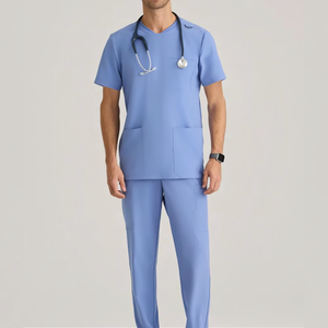 ชุดเครื่องแบบโรงพยาบาลสำหรับทุกเพศของ2025ชุดสครับทันสมัยชุดสครับทันสมัยคุณภาพสูง - Product Image 1