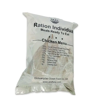 Nourriture de survie BDH, poulet MRE, voyage en plein air, camping, aliment auto-chauffant, 908g, certifié HACCP ISO