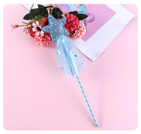 Baguettes Magiques Scintillantes Princesse Étoile pour Enfants, Accessoires de Déguisement Fée pour Filles, Bâtons Magiques pour Fêtes