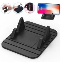 Rutschfeste Auto-Silikon-Halterungsmatte Armaturenbrett-Ständer Halterung für Handy GPS-Halterung für iPhone Samsung Xiaomi Huawei Universal