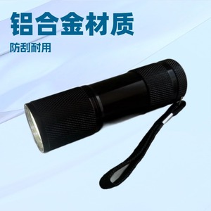 <b>Mini</b> Cob Flashlight 1W 100 Lumen Aluminum Alloy <b>Led</b> White <b>Light</b> For Hiking Camping Daily Use - Product Image 5