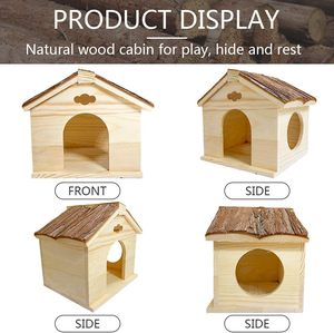 Cage à Mâcher Naturelle pour Petit Animal, Jouet pour Cochon d'Inde, Chinchilla, Rat, Souris, Gerbille, Hérisson - Product Image 5
