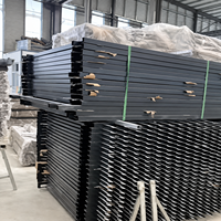 Panneaux de clôture en aluminium sur mesure OEM, système modulaire pour l'intimité et la sécurité en extérieur