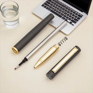 New Metal Ballpoint <b>Pen</b> Business Signature Metal <b>Pen</b> Black Custom Rollerball <b>Pens</b> Customize logo Suitable for Corporat Promotion - Product Image 3