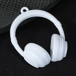 Breloque <span class=keywords><strong>pour</strong></span> casque audio supra-auriculaire en alliage de zinc brillant, accessoire <span class=keywords><strong>pour</strong></span> enrouleur de <span class=keywords><strong>badge</strong></span> DJ - Product Image 6