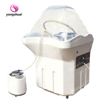 Réservoir d'eau portable Yongshuai de 60 L, lavabos pour shampooing, mobilier de salon, hauteur réglable, lavabo pour laver les cheveux, évier pour salons de beauté
