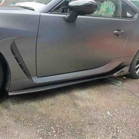 Pour Toyota GR86 Kits de carrosserie en Fiber de carbone jupes latérales de lèvre avant diffuseur arrière Spoiler Kits de carrosserie de Performance aérodynamique 2022 +