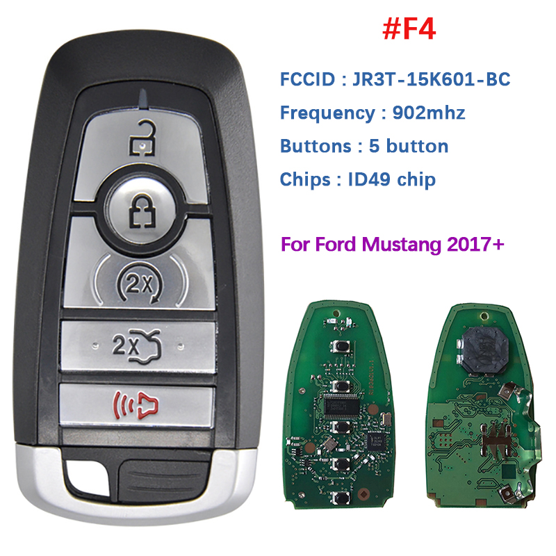CN018109 315/434/868/902 Remote Key For Ford Edge Explorer Expedition Fusion Mondeo F150 Replacement Smart Keyless Promixity