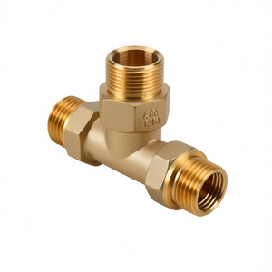 Conector de latón para manguera de plomería externa - Product Image 2