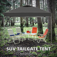 Tente familiale pour hayon de SUV, une chambre, quatre saisons, pour 2 personnes, camping en voiture, tissu Oxford, installation facile