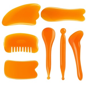 Planche Gua Sha, bâton de massage pour les yeux, stylo d'acupression, ensemble de massage pour le visage, les jambes, le dos et le corps entier pour usage domestique. - Product Image 5