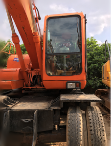 Excavatrice de roue de DH140W utilisée avec le bon état composants de moteur et de pompe de noyau de poids de fonctionnement de 10 tonnes - Product Image 6