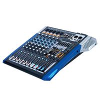 TNH MC-KM5/7/9/13 Vente en gros usine Nouveauté 2025 Contrôleur DJ/Console audio 5/7/9/13 canaux Mixeur USB BT Alimentation indépendante 48V Phantom