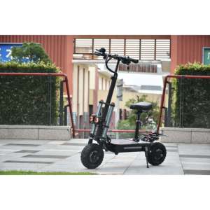 Scooter Eléctrico Todoterreno Boyueda de 11 Pulgadas, 60V 6000W 38Ah, Plegable, para Adultos - Product Image 3