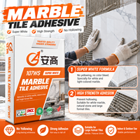 Colle à marbre premium pour carrelage, non transparente, forte adhérence, pour la rénovation de marbre naturel de villas et travaux de construction