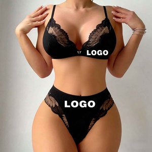 Fabrik-Damenunterwäsche im Ausverkauf: Komfortable, Atmungsaktive Großhandels-<span class=keywords><strong>Lingerie</strong></span>, Sexy Spitzen-Seide-Baumwoll-BH-Sets - Product Image 1