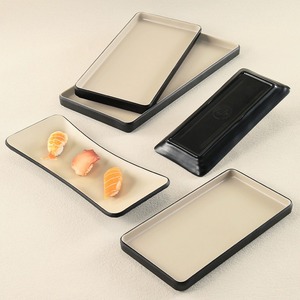 Biểu Tượng Tùy Chỉnh Matte Chất Lượng Cao <span class=keywords><strong>Melamine</strong></span> Màu Sắc Đôi Tấm Không Thể Phá Vỡ Hình Chữ Nhật Phục Vụ Tấm <span class=keywords><strong>Melamine</strong></span> - Product Image 5
