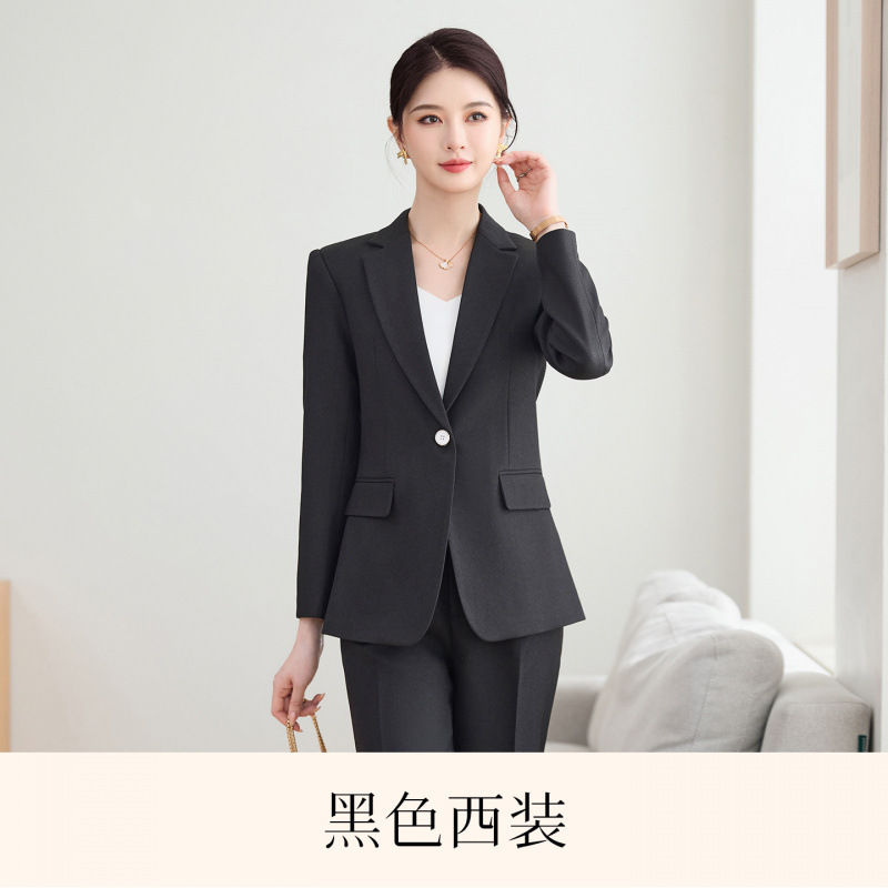black suit