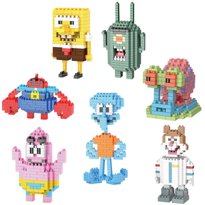 144 pcs unisex hành động pokemaned loạt Nano khối Nhựa <span class=keywords><strong>sembo</strong></span> gạch giáo dục DIY Xây dựng đồ chơi cho trẻ em lấy cảm hứng từ động vật - Product Image 2