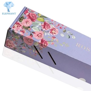 Custom Printed Beautiful Luxury Corrugated Flower Bouquet <b>Shipping</b> <b>Box</b> - Product Image 5