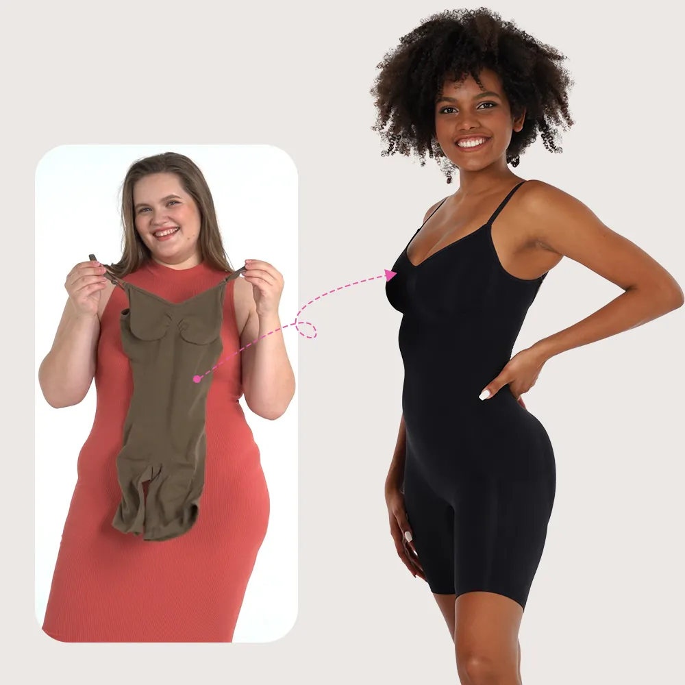 S-SHAPER bout à bout sous-vêtements sans couture ventre contrôle Shapewear body corps Shaper pour les femmes sans couture Shapewear