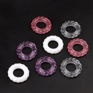 Ensemble de bagues péniennes en cristal, design dents de loup, pour retarder l'éjaculation, jouet sexuel pour adultes - Product Image 3