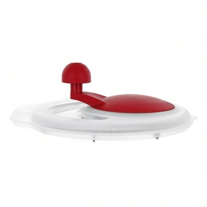 Essoreuse à salade Westmark Fortuna rouge et blanche en plastique, diamètre 20 cm, pour usage en cuisine - Product Image 2