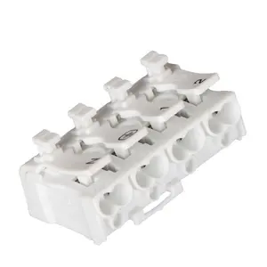 JINH Quick Butt Fixable Wire Connectors Push-In Conductor Cable Electrical Wiring 4 ways Connector Conductor Terminal Block