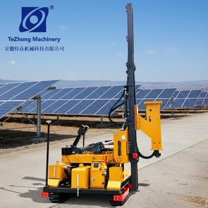 Machine de pose de poteaux solaires de haute précision avec moteur Cummins, certifiée CE, performances stables pour terrains difficiles - Product Image 1