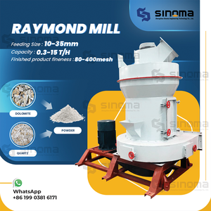 Molino Raymond en Oferta, Equipo de Molienda Ultrafina con Motor y Engranajes para Línea de Producción de Polvo Superfino - Product Image 2