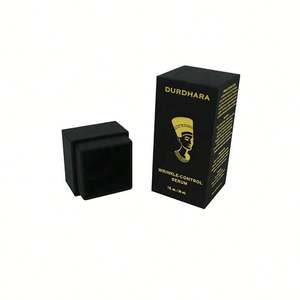 Emballage cosmétique élégant de cadeau de parfum, stratification brillante, revêtement UV, bouteille de sérum avec logo personnalisé, fermeture magnétique en papier recyclé - Product Image 5