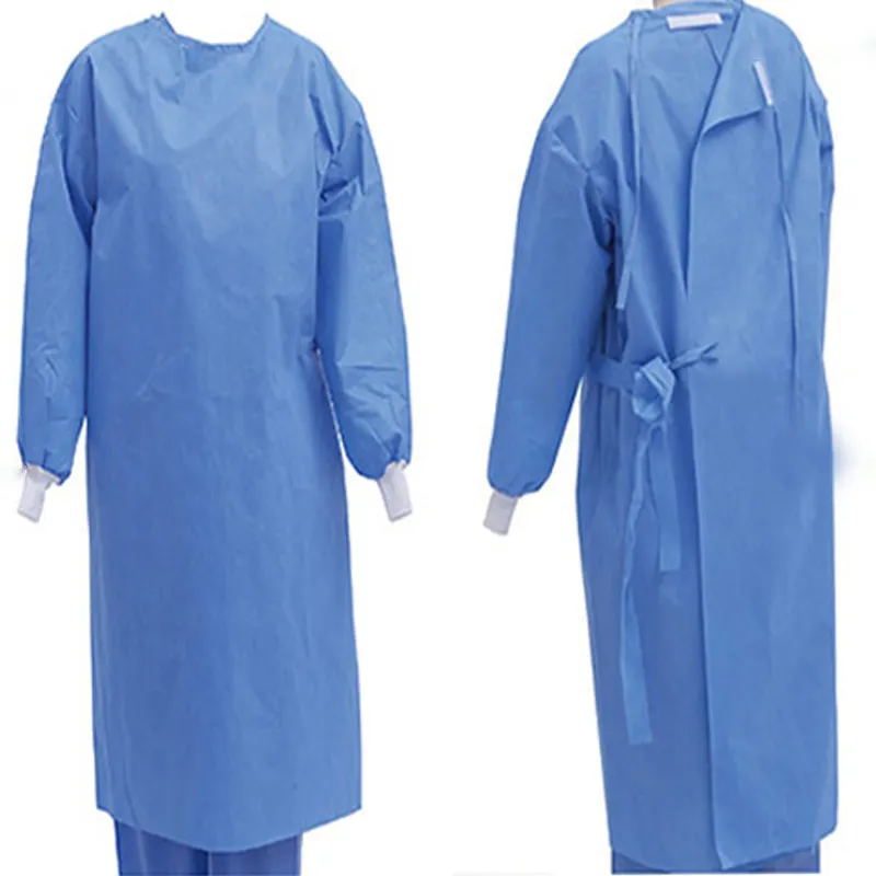Одноразовые медицинские хирургические халаты для больничной фабрики OEM