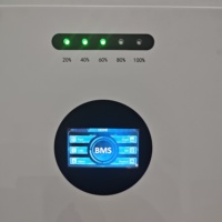 SMSEnergy 16KWh 10-20KW 51.2V LiFePO4 Stockage d'énergie domestique empilable Solaire Hybride Réseau IP55 CAN BMS Durée de vie de plus de 5 ans