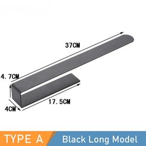 Porte-serviettes mural robuste en acier inoxydable <span class=keywords><strong>de</strong></span> qualité supérieure, noir mat, pour salle <span class=keywords><strong>de</strong></span> bain et cuisine - Product Image 3