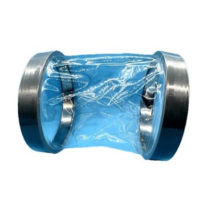 TPU Flexible Connector Transparent Food Grade For <b>Vibrating</b> Screen Discharge Port Powder Conveying Pipe Customizable Size - Product Image 3