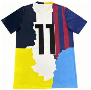 2526 Neymar Ibrahimovic Retro <strong>Football</strong> Jersey Miami <strong>Arsenal</strong> Brazil Goddess Special Edition Short-Sleeved Jacket Joint Version