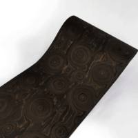 Vunir Burl Brown Bois Placages Table Placage Plancher Meubles Matériau Naturel Bateau Terrasse Guitare Taille 2500*640mm