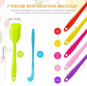 Logo Custom <b>Silicone</b> Spatula Wholesale Mini <b>Silicone</b> Spatula Small Silicon Spatula - Product Image 3