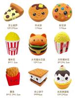 Jouet Squishy Tendance en PU Souple, Idéal pour les Enfants, Jouet Alimentaire Kawaii en Mousse PU Parfumée à Remontée Lente
