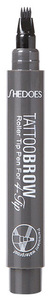 Stylo et crayon à barbe 4 pointes, rehausseur de poils, hydratant, anti-chute, outils de coloration et de modelage pour moustache et sourcils - Product Image 6
