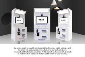 Distributeur automatique de photomaton à double impression personnalisable DOLA Intégration d'API B2B <span class=keywords><strong>UX</strong></span> personnalisée pour les partenaires - Product Image 2