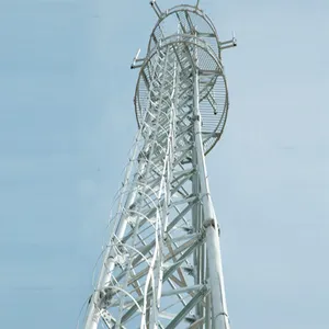 5g Communication Tower Telecommunication Steel Angle Power Transimission Tower