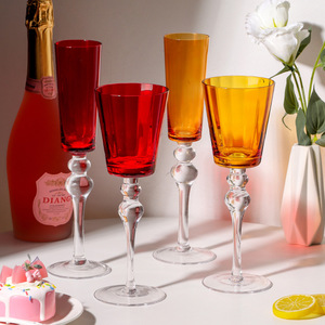 Copas de Champán con Tallo de Cristal de 201-300 ml, Juego de Copas para Vino Espumoso Sin Plomo - Product Image 2